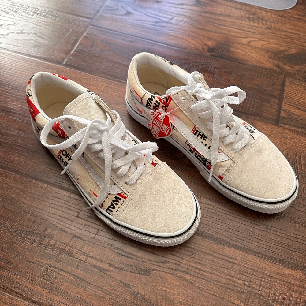 NEW Vans Old Skool Packing Tape Blncdblnc/True White WMNS sneakers - Picture 8 of 8